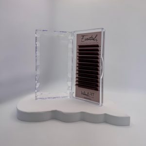 Dark Brown Choclate Lashes Easy Fanning Lashes